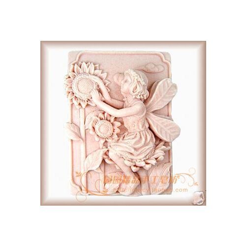 The Flower Child Lunlun Angel Silicone Soap mold candle mould DIY Craft molds S179