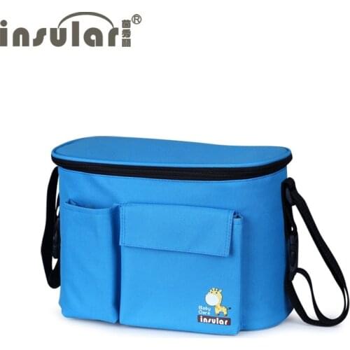 Baby Diaper Bags for Stroller Insular Thermal Waterproof Nappy Changing Bag Mommy Cooler Organizer