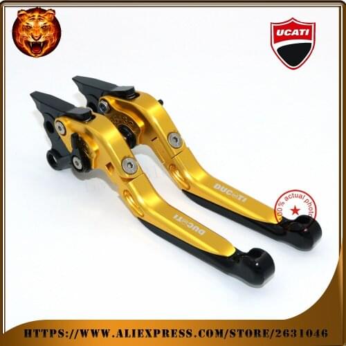 For DUCATI M900 M1000 900SS 1000SS MTS1000SDS/DS MT1100/S SPORT 1000 Motorcycle Adjustable Folding Extendable Brake Clutch Leve