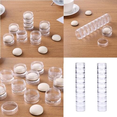 10 Pcs / 20 Pcs Round Stackable Jars Blending Handmake Crafts Tools Round Domed Foams For DIY Scrapbooking Ink Photo Projects