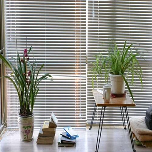 Easy Contorl Aluminum blinds Moisture proof waterproof 25mm Venetian blinds for office /bathroom