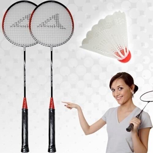 Go Import Badminton Set (2 Racket + 1 Top)