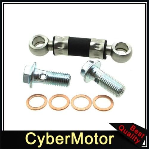 Engine Oil Cooling Pipe Line Jumper Banjo Set For Daytona Anima 150cc 190cc FDX FLX FE Engine Zongshen Z190 ZS1P62YML-2