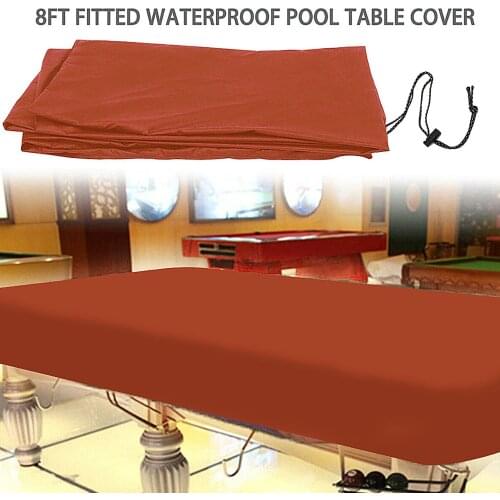 Billiard Table Cover Waterproof Dustproof 210D Oxford Cloth Billiard Pool Table Covers Full Protection 245x140x20cm 285x158x20cm