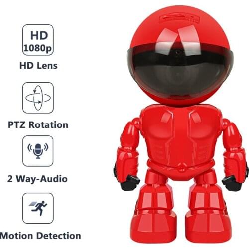 1080P Robot IP Camera 2MP Security Camera WiFi Wireless CCTV Home Camera Surveillance P2P Baby Monitor APP Remote