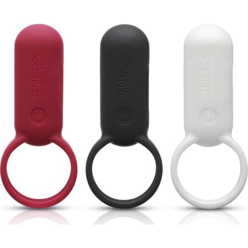 Black Carmine White USB Charging Waterproof Silent Vibration Ring Vibrator Stimulate Cock Sexy Shop Penis Ring sex toys