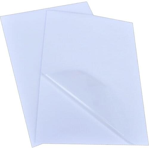 25 Micron Thickness A4 Blank Glossy Clear/Transparent Label Sticker Paper for Laser Printer