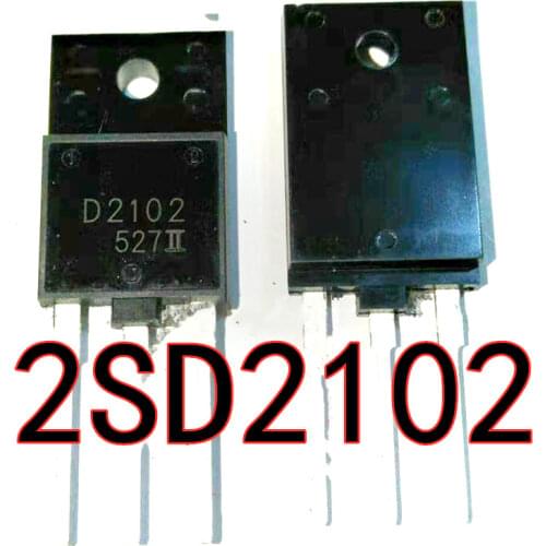 5PCS/LOT Spot 2SD2102 D2102 3DDD2102 TO-3PF NPN Transistor Power Supply Tube Quality Assurance