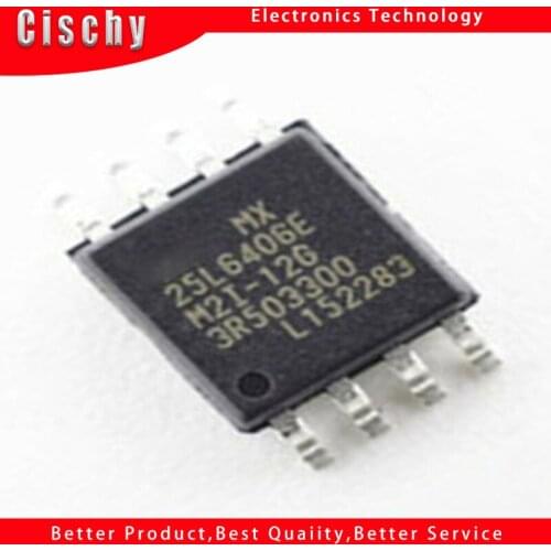 5pcs MX25L6406EM2I-12G 25L6406EM2I-12G MX25L6406E MX25L6406 25L6406E SOP-8