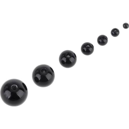 612 Pcs 3-12mm Black Plastic Crafts Safety Eyes for Teddy Bear Soft Dolls Toy R9JD