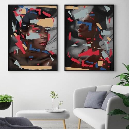 Abstract Women Canvas Painting Classical Portrait Posters and Prints Wall Art Picture for Living Room Home Decoration Cuadros
