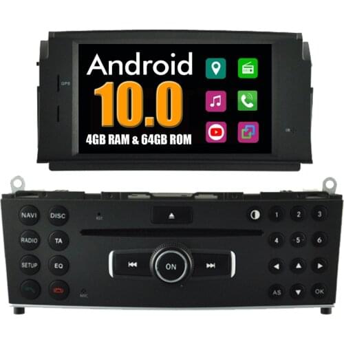 Android Car Multimedia Player For Mercedes Benz C Class W204 C180 C200 C220 C230 C240 C250 C280 C300 C350 C320 C63 2007-2011