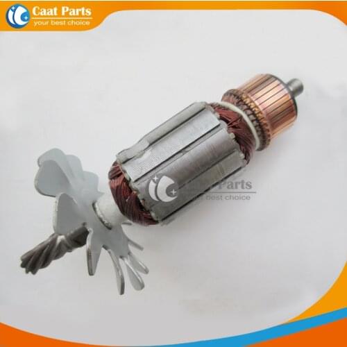 Free shipping! AC 220V 7-Teeth Drive Shaft Electric Circular saw Armature Rotor for Makita LS1440 , High-quality