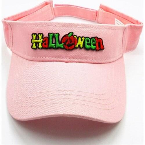 2020 new style Halloween letter embroidery Visors Baseball Cap Adjustable Snapback cap for men and women 287