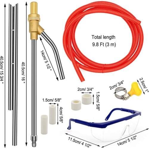 Pressure Washer Sandblasting Kit Wet 1/4Inch Quick Disconnect 5000 PSI