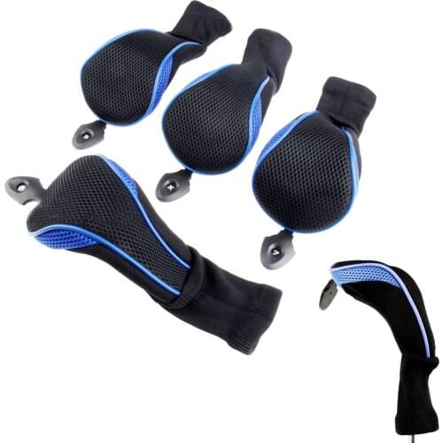 Golf Club Headcovers 2pcs Golf hybrid wood cover Golf Utility cover 8 colours in choice club head Protector