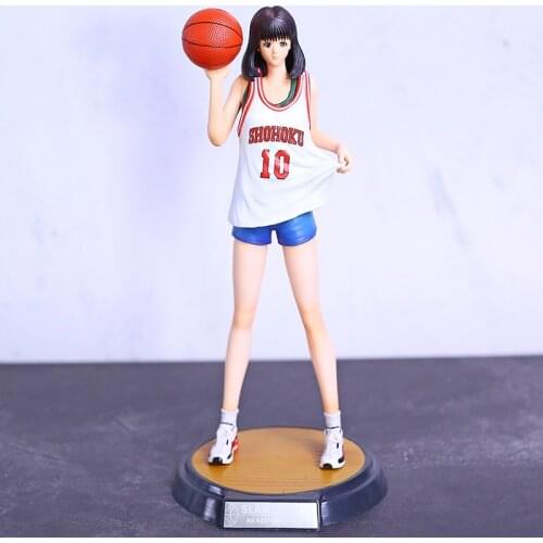Slam Dunk Akagi Haruko 1/8 Scale PVC Statue Figure Collectible Model Toy
