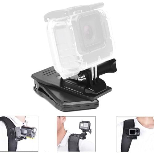 Crocodile Mouth Clamp Universal Mount Holder Adaptor for Gopro Hero DJ OSMO SJcam Yi Action Cameras