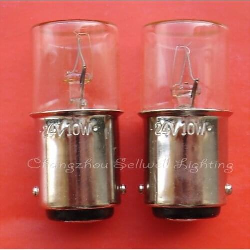 Miniature bulb 24v 10w ba15d flat head bulb a655
