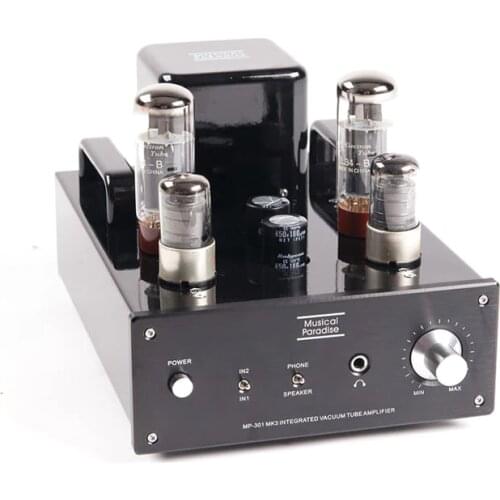 Music Hall MP-301 MK3 Deluxe Edition 6L6 EL34 KT88 single-ended Class A amplifier headphone AMP, frequency response, 20-20Khz