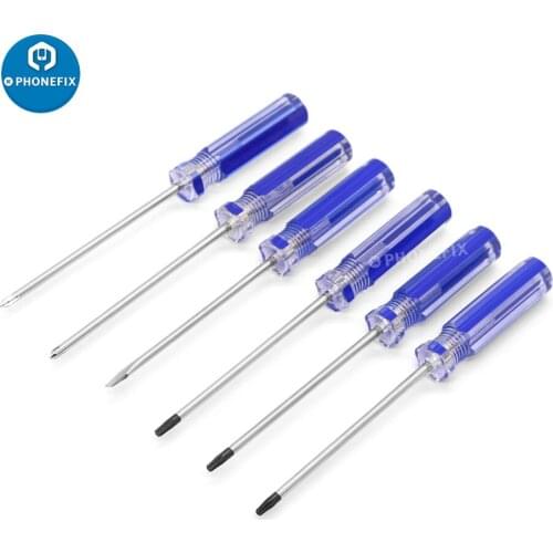 6pcs Hex Screwdriver Disassamble Set T8 T9 T10 3.0mm Phillips Slotted Y Screw Driver For RC Helicopter Car Racing Drone Aircraft