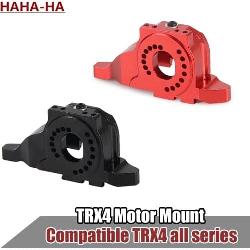 Aluminum Alloy Motor Mount Gear Cover Heat Sink for 1/10 RC Crawler Traxxas TRX4 Defender Bronco #8290
