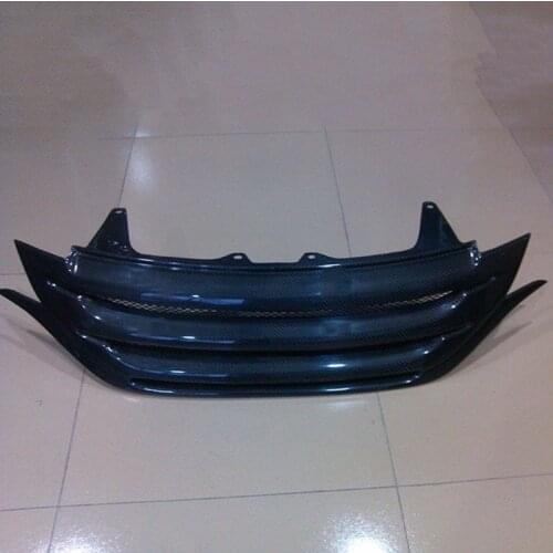 Real carbon fiber Front Grill Grille For Honda CRV CR-V 2012 2013 2014 2015 2016 Factory Replacement