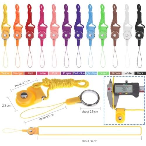 Detachable Mobile Phone Strap Fashion Neck Lanyard Hang Rope For Keys ID Card Holder Phones Camera Keys Keycord