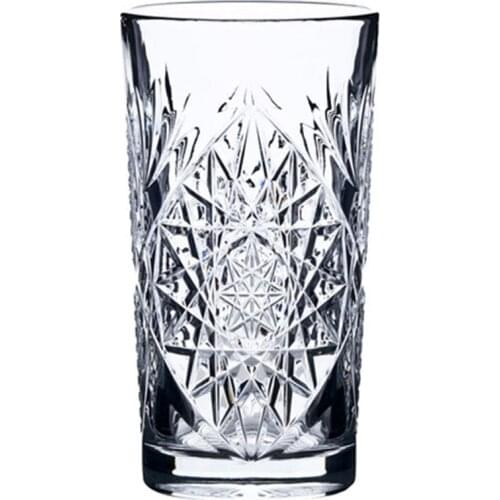 Heavy Base Tall Bar Glass Drinking Glassware Premium Highball Glasses