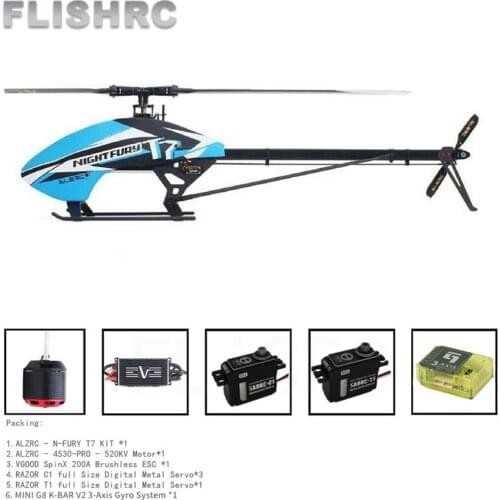 ALZRC - N-FURY T7 FBL Super Combo RC Helicopter