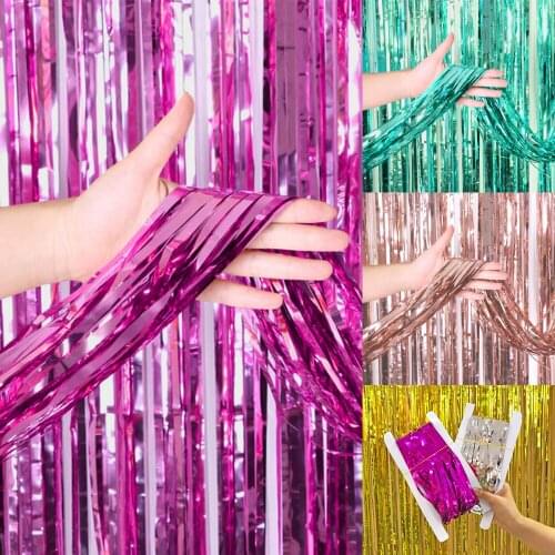 Tassel Curtain Festival Fabric Roll Strips Wedding Decorate Party Decorations Decor Party Wedding Room Layout Accessories