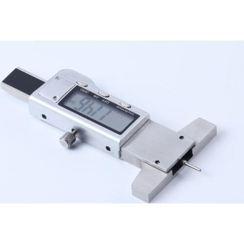 0.01mm Micrometer Digital 0-25mm LCD Electronic Depth Gauge Tread Metal Measure Carbon Fiber Gauge Height Measuring Instruments