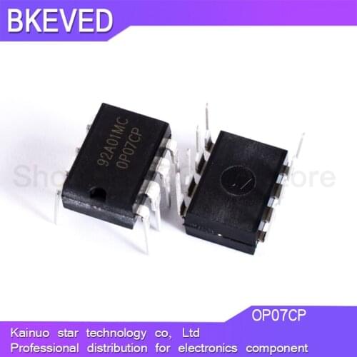 10PCS OP07CP DIP8 OP07 DIP DIP-8 new and original IC