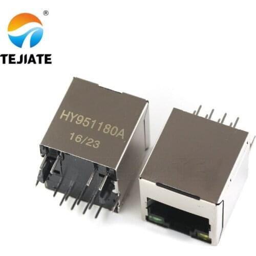 10PCS HY951180A/HR951180A Vertical network interface socket