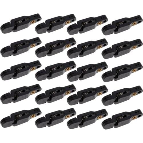 20 Pieces Spring Snap Quick Release Clips for Weight / Planer Board / Outriggers / Downrigger Power Grip, Tackle Weight Clip