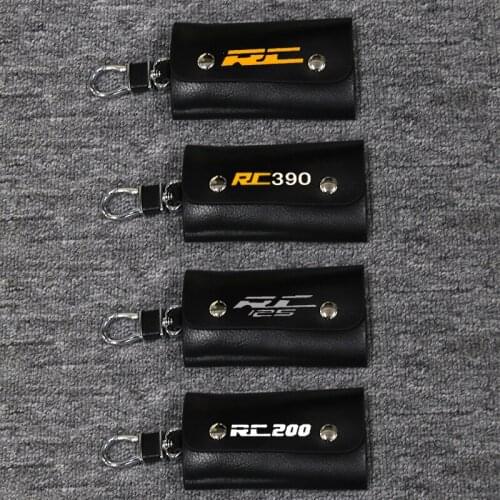 3D Key Holder Chain Collection Keychain For KTM RC390 RC200 RC125 RC8 Motorcycle Key Ring Key