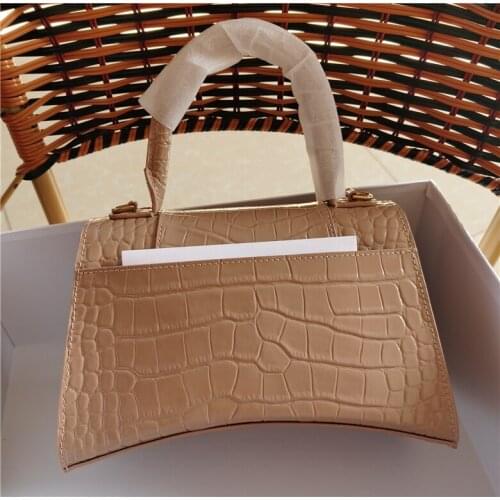 Crocodile pattern Genuine Leather 2021 design handbag women luxury handbags designer purse top quality bags free shipping