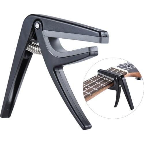 Ukulele Capo 4 Strings Hawaii Guitar Capos Single-handed Quick Change Ukelele Capo Guitar Parts & Accessories