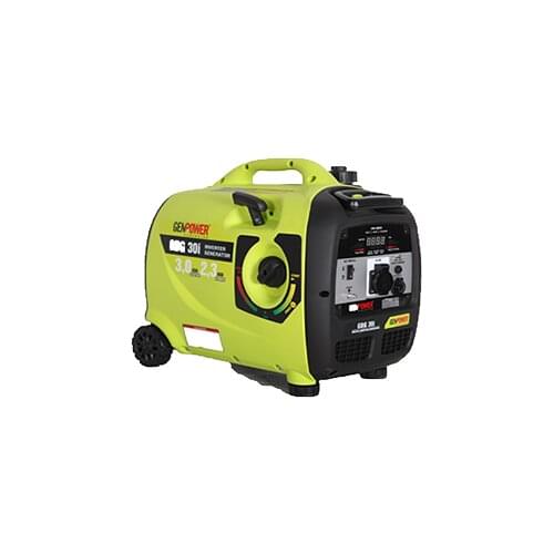 GENPOWER GBG 30i PORTABLE GASOLINE 3kVA GENERATOR WITH INVERTER