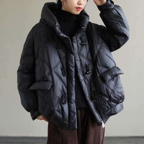 HJLZBW Women's Parkas With A Hood