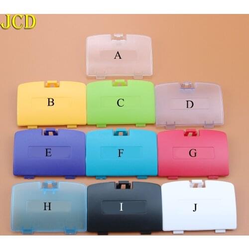 JCD 1pcs Battery Cover shell case For GBC Housing Back Case For Nintend for Gameboy Color