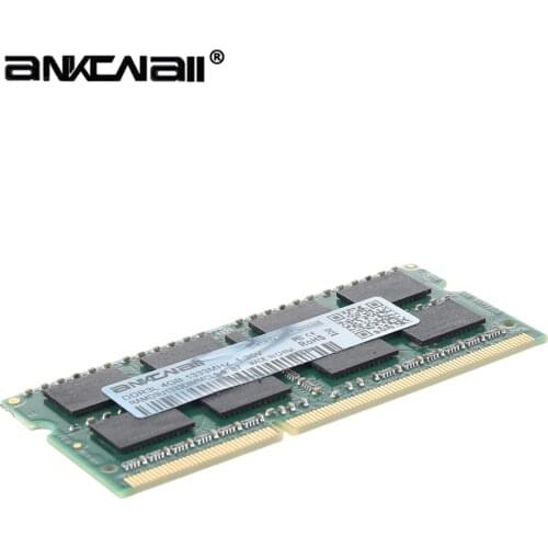 ANKOWALL DDR3 2GB 4GB 8GB Laptop 1333 1600 1866 MHz sodimm ddr3l RAM Notebook Memory 204pin 1.35V