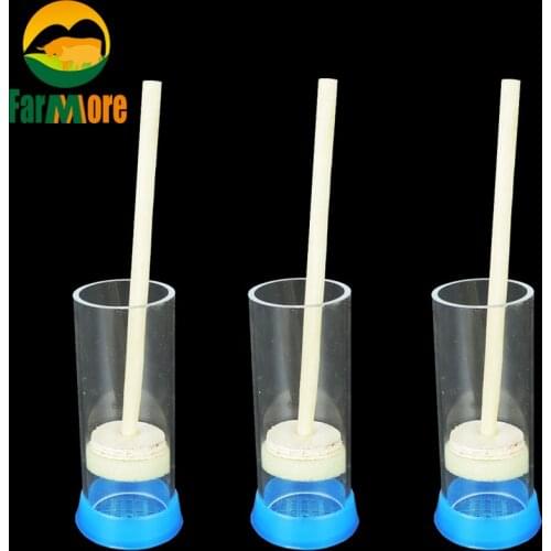 Beekeeping Tool Queen Bee Marking Cage Bottle with Plunger Beekeeping Beehive