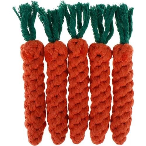 Pet Dog Toy Carrot creative pet toys Rope Puppy Chew Toys outdoor dog toys