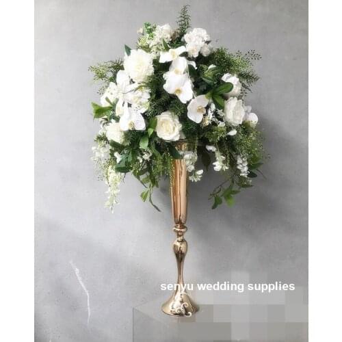 12pcs/58cm/75cm )decorative metal frame wholesale wedding flower stand designs senyu0515