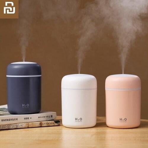 Portable 300ml Ultrasonic Air Humidifier USB Aroma Diffuser Cool Mist Sprayer Purifier Night Light