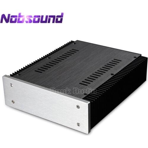 Nobsound Amplifier Chassis General Aluminum Shell Pre-Amp Enclosure DIY Box