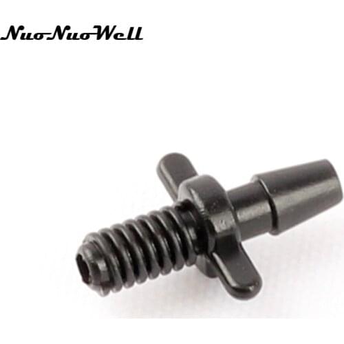 60pcs 3/5mm NuoNuoWell Threaded to Barb Hose Connector for Veg Plot Planter Box Green House Irrigation Drip Mist Spray Watering