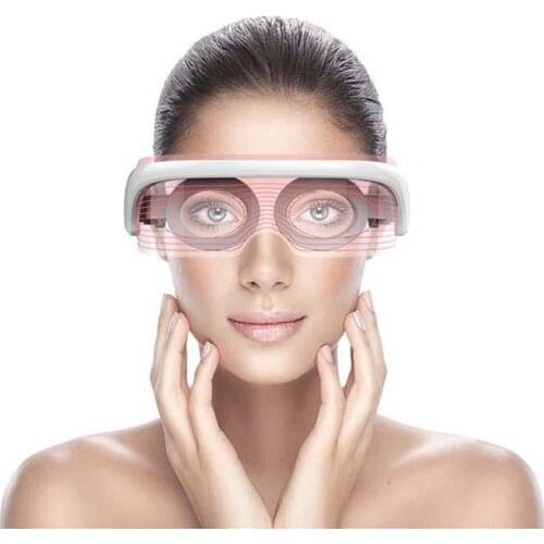 Silicone double airbag eye beauty instrument constant temperature hot compress blindfold anti wrinkle massage apparatus