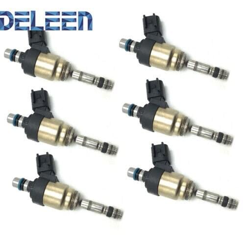 Deleen 6x High impedance Fuel Injector FJ1143 / 35310-3C550 GDI For Hyundai Car Accessories